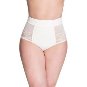 Squeem - Brazilian Flair, Women's Shaping Mid Waist Lace Panties in Saudi Arabia