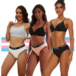 tcomfifits 3 Pairs- Tucking Gaff Panties for Transgender Underwear, Durable/Comfy/Hidden