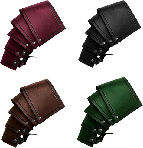 Necvior قابل للتعديل فو بو الجلود مزدوجة الكتف الدروع الجسم مربط صدر تأثيري حلي ملحق فارس واقي للذراع جلدية الكتف الكتف في القرون الوسطى in Kuwait