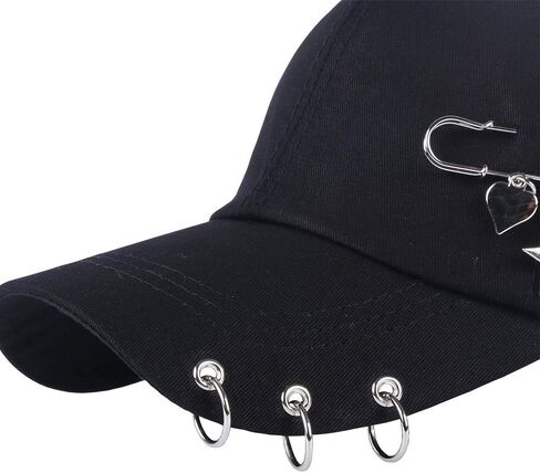 XRDSS Unisex Ring Chain Baseball Caps Summer Street K-Pop Hip Hop Hat Trucker in Saudi Arabia