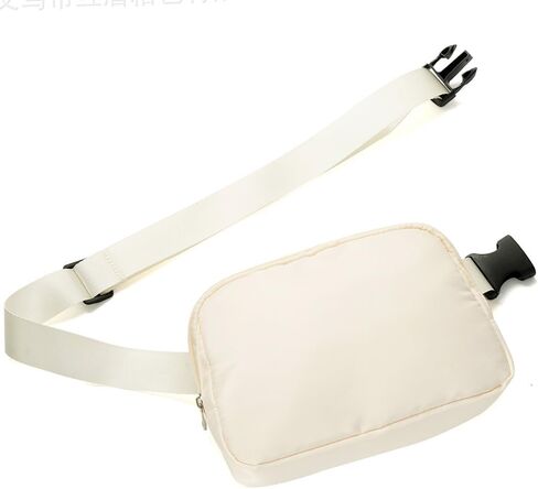 حقائب فاني باك كروس للنساء، حقائب خصر أنيقة بحزام صغير ليمون دوبس مع حزام قابل للتعديل للجري والمشي لمسافات طويلة والتمارين الرياضية والسفر in Kuwait