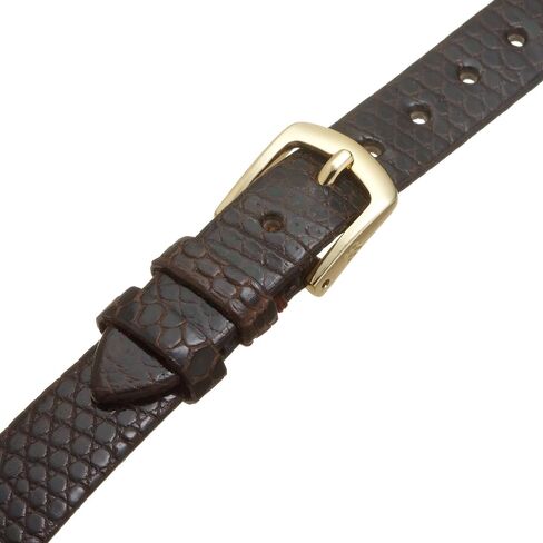 Hadley-Roma Women's 12mm Leather Watch Strap, Color:Brown (Model: LSL700SB 120) in Saudi Arabia