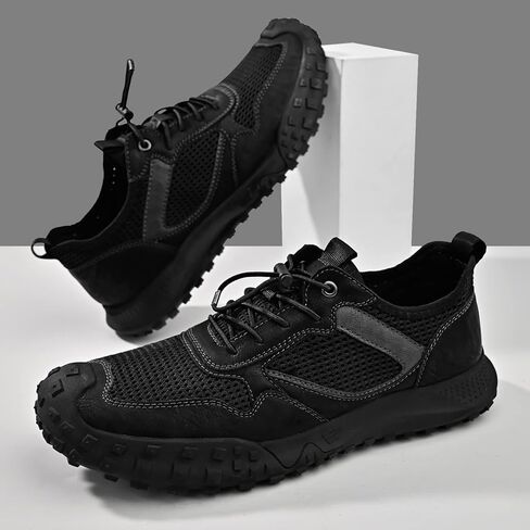 Moodeng أحذية المشي للرجال في الهواء الطلق احذية الجري الانزلاق على حافي القدمين أحذية المشي تنفس موضة حذاء رياضة صندل رياضي للرجال in Kuwait