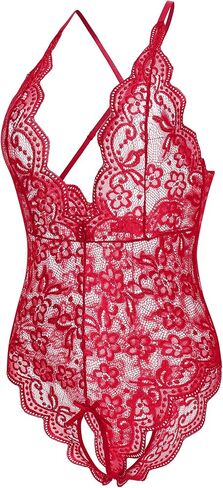 لانجري LNRFHI للنساء قطعة واحدة بيبي دول دانتيل قميص نوم تيدي in Kuwait