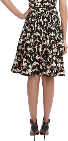 BCBGMAXAZRIA Women's Floral a Line Midi Skirt in Saudi Arabia