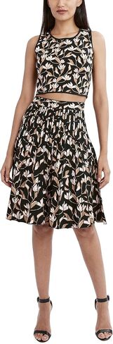 BCBGMAXAZRIA Women's Floral a Line Midi Skirt in Saudi Arabia