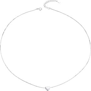 Gapudt S925 Sterling Silver Choker Short Dainty Necklace for Women Jewelry in Saudi Arabia