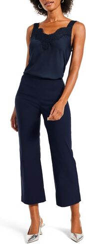 NIC+ZOE Women's Polished Wonderstretch Wide-Leg Crop in Saudi Arabia