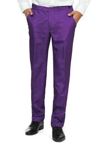 Men's Party Costume - 2 Piece Solid Color Outfit for Halloween Party with Jacket - Pants & Tie in Saudi Arabia