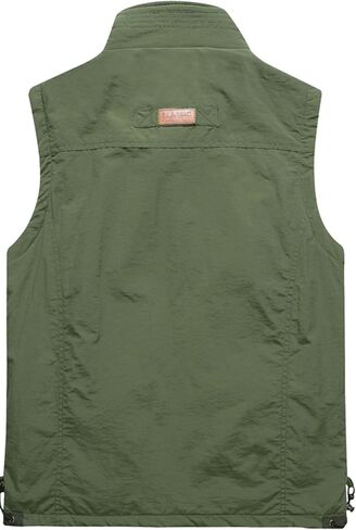 Men's Lightweight Fleece Vest Casual Outdoor Softshell Sleeveless Jacket in Kuwait