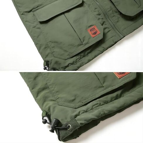 Men's Lightweight Fleece Vest Casual Outdoor Softshell Sleeveless Jacket in Kuwait