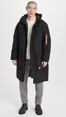 سترة منتفخة طويلة للرجال من Alpha Industries in Kuwait