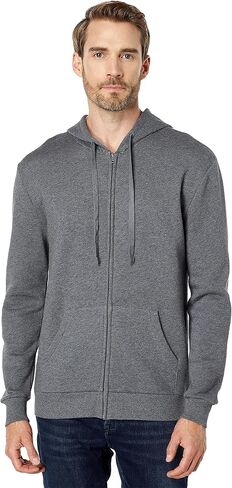 Alternative Men's Hoodie, Eco-Cozy Fleece Full-Zip Hooded Sweatshirt in Kuwait