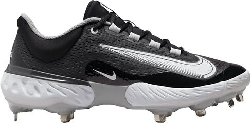 Nike Alpha Huarache Elite 4 Low White/Black Men's Baseball Cleat US in Saudi Arabia