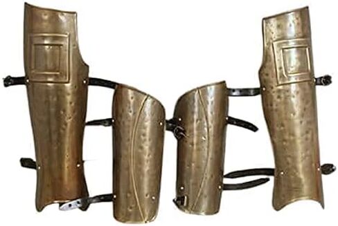 forearms~shin Guards.. Gothic Leg Guard Bracer Armor Set Medieval Knight Crusader Spartan 18GA Steel in Saudi Arabia