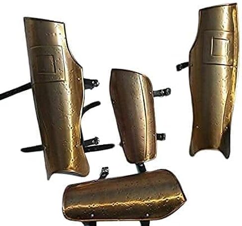forearms~shin Guards.. Gothic Leg Guard Bracer Armor Set Medieval Knight Crusader Spartan 18GA Steel in Saudi Arabia