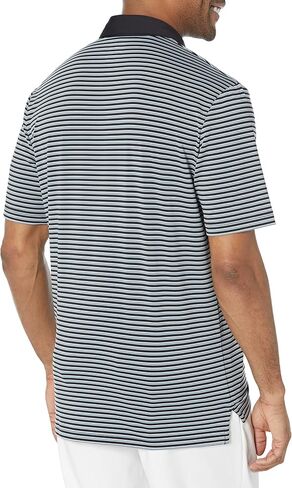 Callaway Men's Refined 3 Color Stripe Short Sleeve Golf Polo Shirt in Saudi Arabia