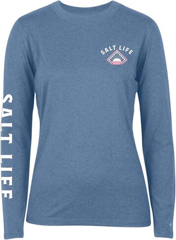 Salt Life Women's Sunlit Long Sleeve Performance Tee in Saudi Arabia