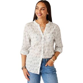 Carve Designs womens Dylan Gauze Tunic Shirt