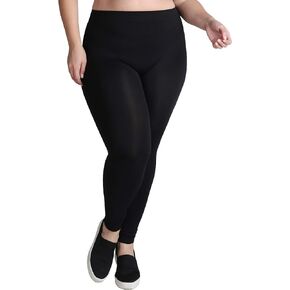 NIKIBIKI Women Seamless Base Layer Legging Tights, Plus Size
