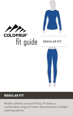COLDPRUF womens Platinum Dual Layer Long Sleeve Crew (pack of 1) in Kuwait