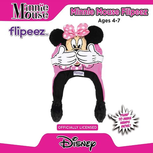 ABG Accessories Girls Little Pony، فروزن، ميني ماوس، قبعة شتوية باو باترول، قبعة شتوية ممتعة للطقس البارد للأعمار من 4 إلى 7 سنوات in Kuwait