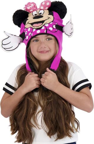 ABG Accessories Girls Little Pony، فروزن، ميني ماوس، قبعة شتوية باو باترول، قبعة شتوية ممتعة للطقس البارد للأعمار من 4 إلى 7 سنوات in Kuwait