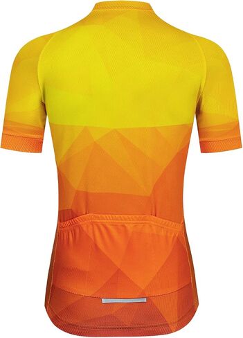 Teleyi Women's Cycling Jersey Set Short Sleeve with 5D Padded Bike Shorts Breathable Shirt 3-Pockets in Saudi Arabia