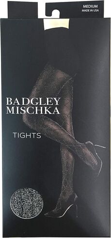 Badgley Mischka Lori Lurex Diamond Tights in Saudi Arabia