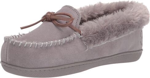 Dearfoams Women's Bethany Suede Moccasin Slipper in Saudi Arabia