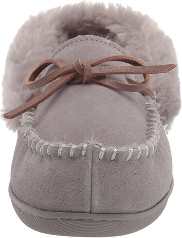 Dearfoams Women's Bethany Suede Moccasin Slipper in Saudi Arabia