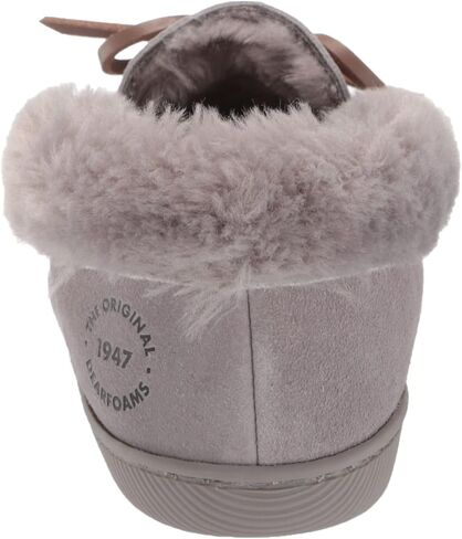 Dearfoams Women's Bethany Suede Moccasin Slipper in Saudi Arabia