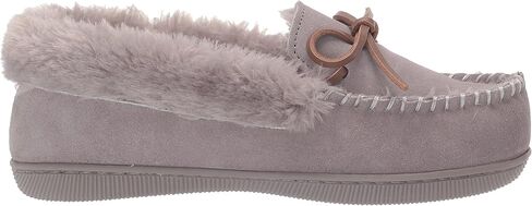 Dearfoams Women's Bethany Suede Moccasin Slipper in Saudi Arabia