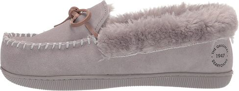 Dearfoams Women's Bethany Suede Moccasin Slipper in Saudi Arabia