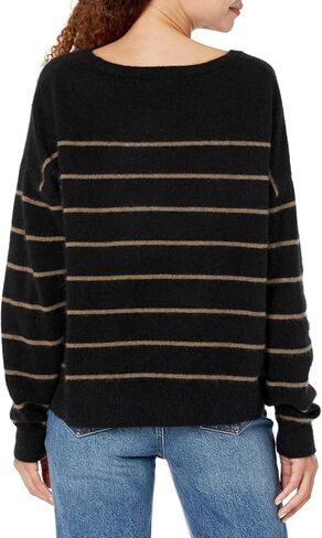 Majestic Filatures للنساء Majestic Filaturesultra Soft Knit Stripe L/S Boat Neck in Kuwait