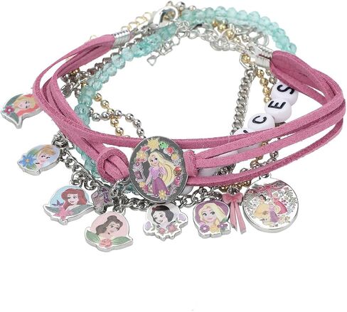 Disney Princess Bracelet Set (Set of 4), OSFA, Zinc, no gemstone in Saudi Arabia