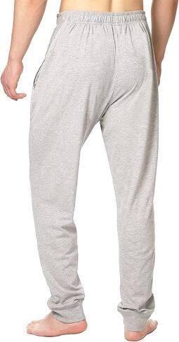 Bintangor Men's Jogger Pajama Pant Cotton Lounge Sleep Bottoms in Saudi Arabia