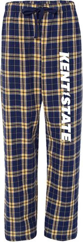 Kent State University Flannel Pajama Pants - KSU Plaid Pjs - Unisex Sleepwear Bottoms in Saudi Arabia