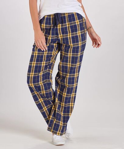 Kent State University Flannel Pajama Pants - KSU Plaid Pjs - Unisex Sleepwear Bottoms in Saudi Arabia
