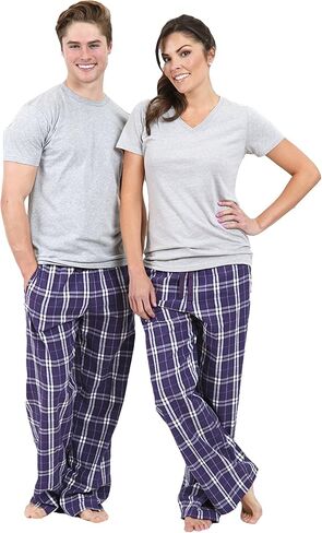 Kent State University Flannel Pajama Pants - KSU Plaid Pjs - Unisex Sleepwear Bottoms in Saudi Arabia