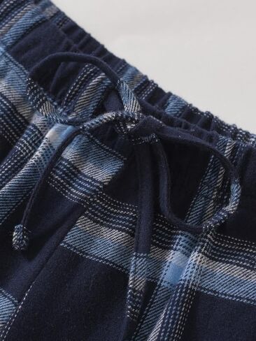 Latuza Women's Petite Cotton Lounge Pants Flannel Pajama Pants with Pockets in Kuwait