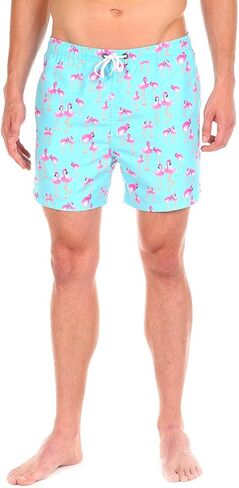 Cabana Bro Men's Swim Trunks - Retro Style Summer Swim Suits for Men in Saudi Arabia