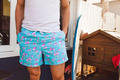 Cabana Bro Men's Swim Trunks - Retro Style Summer Swim Suits for Men in Saudi Arabia