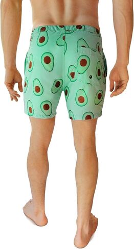 Cabana Bro Men's Swim Trunks - Retro Style Summer Swim Suits for Men in Saudi Arabia