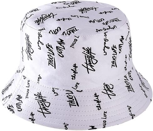 Packable Reversible Printed Bucket Hat Unisex for Men Women Beach Fisherman Cap in Saudi Arabia