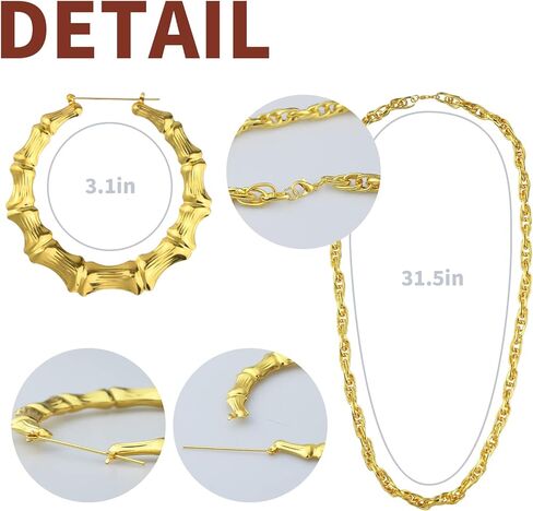 إكسسوارات الهيب هوب من Fraiieon 90s أزياء 80s للنساء والرجال مغني الراب في المدرسة القديمة ملابس DJ للحفلات للفتيات/الأطفال in Kuwait