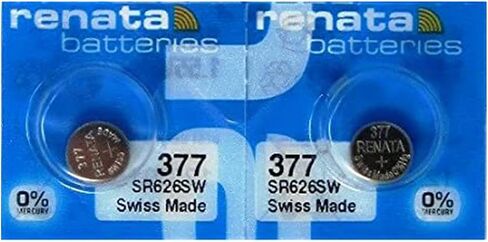 Renata Batteries 377 Silver Oxide Battery (5 Pack) in Saudi Arabia