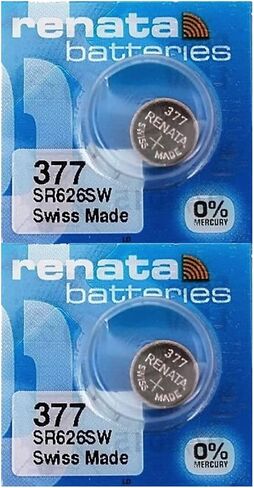 Renata Batteries 377 Silver Oxide Battery (5 Pack) in Saudi Arabia