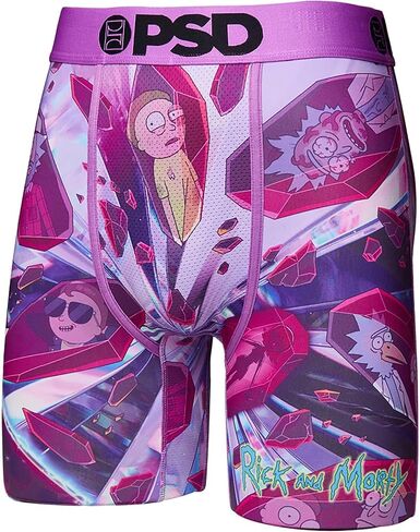 PSD Men's Rick and Morty R&M Portal 3-Pack Boxer Briefs (X-Large, Multi) in Saudi Arabia