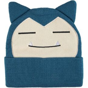 Bioworld Pokemon Snorlax Embroidered Beanie Cap Hat One Size Licensed New Blue in Saudi Arabia